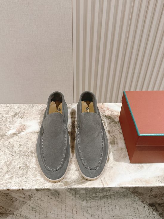 Loro Piana Soft Comfortable Slip On Loafers with Durable Outsole