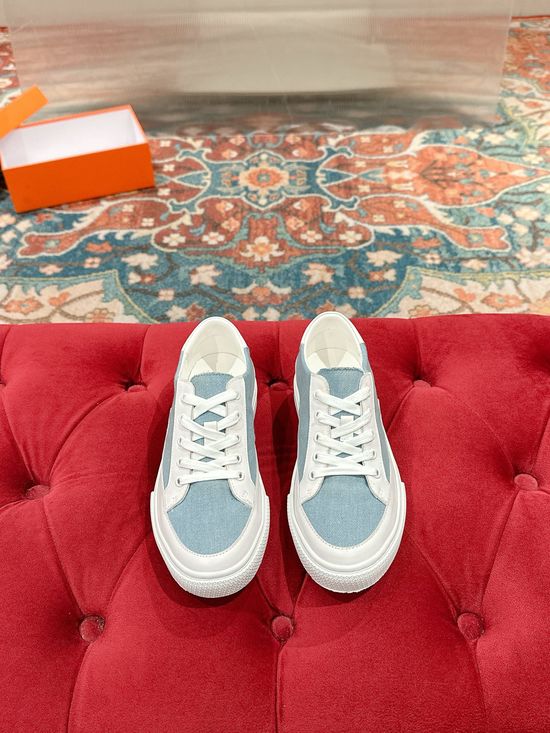 Hermes Premium Leather Casual Shoes with Elegant Buckle Soft Sole Footwear