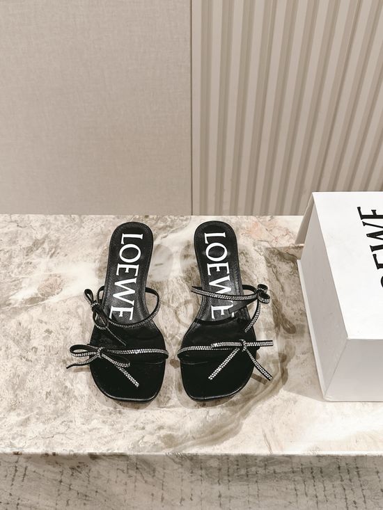 Loewe PVC Leather Upper Comfortable Casual Fashion Shoes