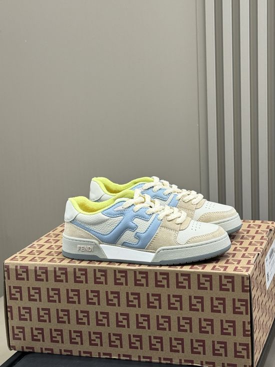 Fendi Classic Hook-and-loop Fastener Casual Comfortable Shoes