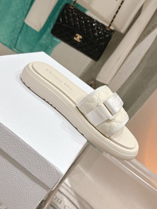 Louis Vuitton Embroidered Beach Slides with Adjustable Hook and Loop Strap