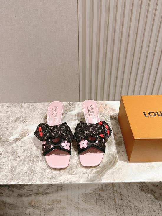 Louis Vuitton Chic Chunky Heel Buckle Strap Casual Shoes