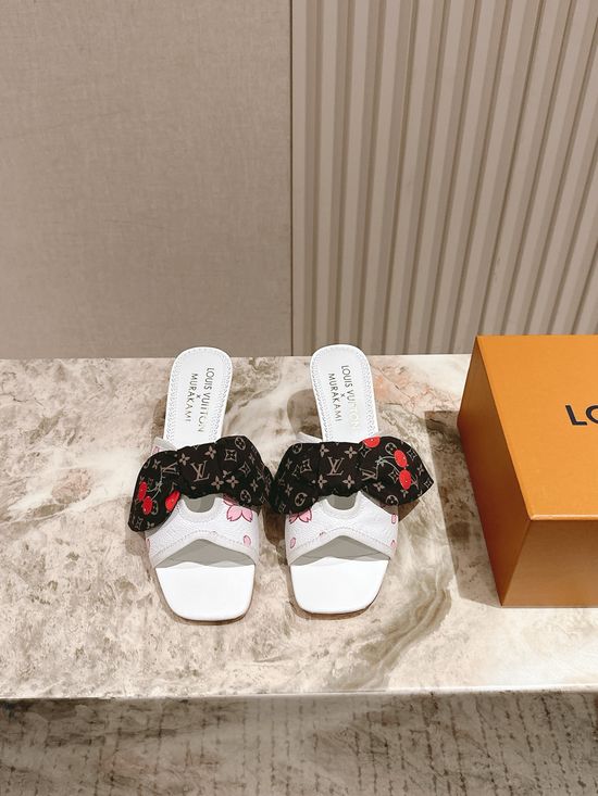Louis Vuitton Chic Chunky Heel Buckle Strap Casual Shoes