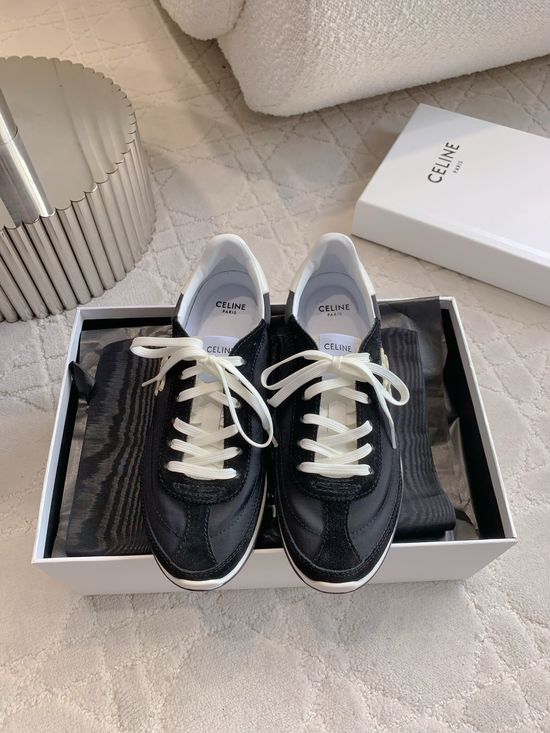 Celine Classic Colorblock Casual Low-top Sneakers