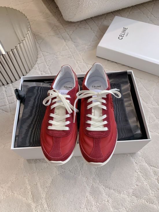Celine Classic Colorblock Casual Low-top Sneakers
