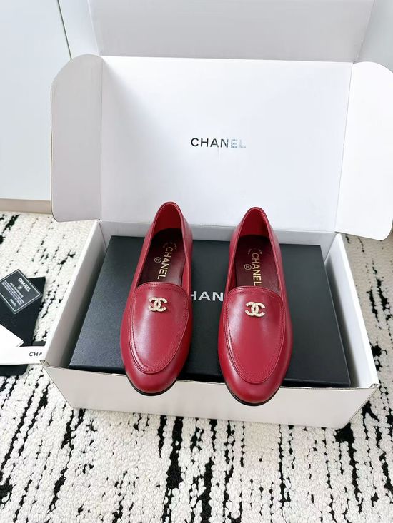 Chanel High Quality Genuine Leather Versatile Classic Dress Shoes