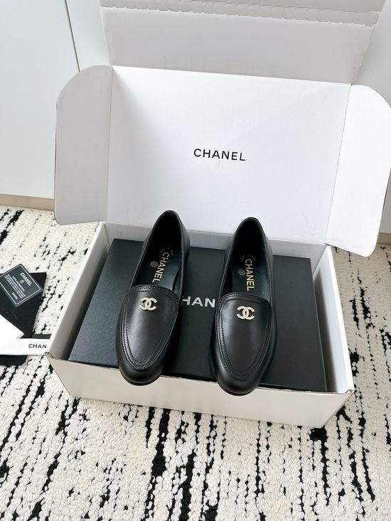 Chanel High Quality Genuine Leather Versatile Classic Dress Shoes