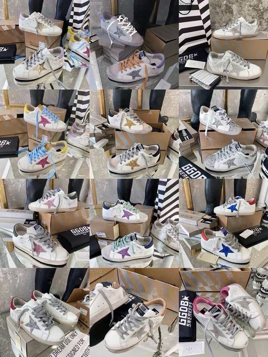 Golden Goose Classic Distressed Daily Casual Comfortable All-match Sneakers
