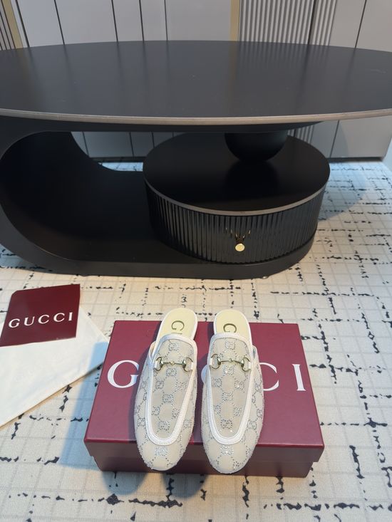 Gucci Horsebit Mule Loafers Comfortable Casual Slip On Shoes