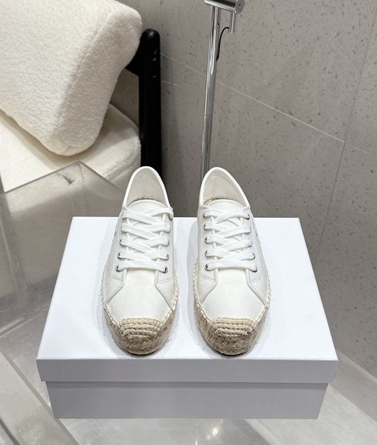 Celine Premium Espadrille Platform Canvas Casual Comfort Shoes