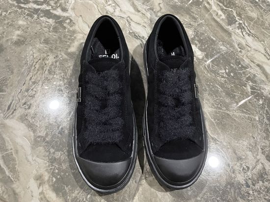 Fendi Color Block Leather Platform Casual Fashion Sneakers