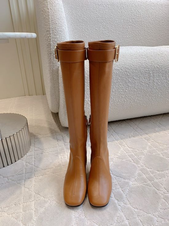 Miu Miu Edgy Punk-style High-heeled Combat Boots for All Occasions
