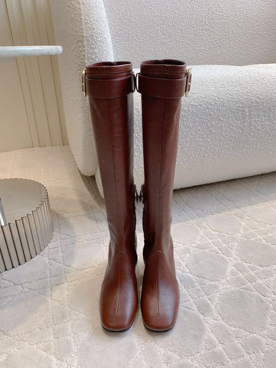 Miu Miu Edgy Punk-style High-heeled Combat Boots for All Occasions