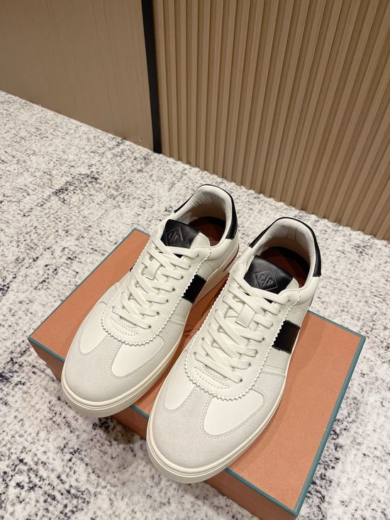Loro Piana Premium Suede Low-top Casual Sneakers Non-slip Soft Sole