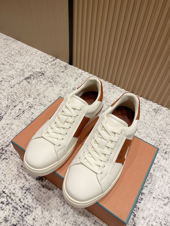 Loro Piana Premium Suede Low-top Casual Sneakers Non-slip Soft Sole