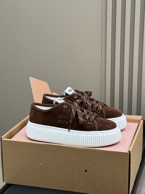 Miu Miu Luxurious Shearling-Lined Moccasin Boots