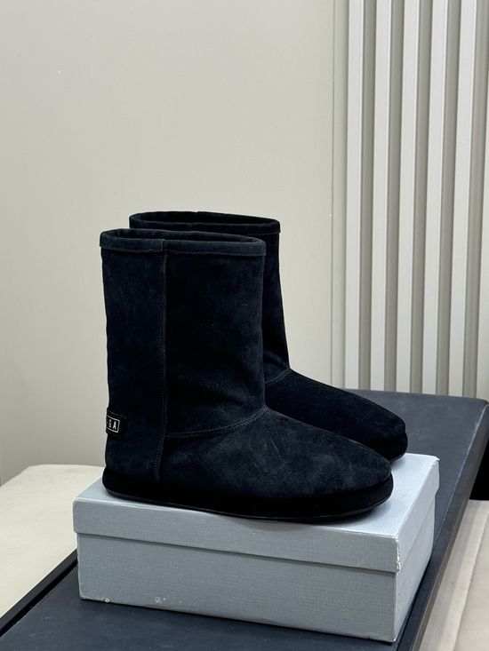 Balenciaga Premium Shearling Lined Warm Winter Boots