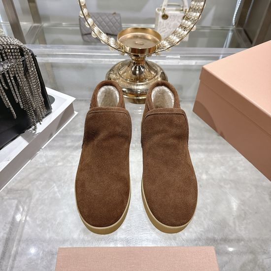 Miu Miu Miu Miu Inspired Wool Slippers with Detail Close-up