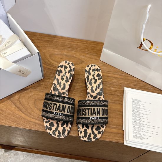 Christian Dior Square Toe Sandals with CD Logo and Chunky Heel