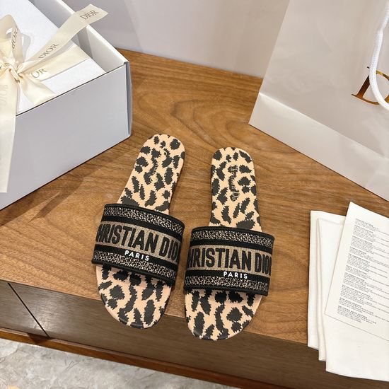 Christian Dior Square Toe Sandals with CD Logo and Chunky Heel