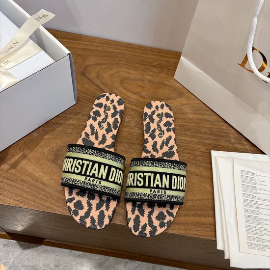 Christian Dior Square Toe Sandals with CD Logo and Chunky Heel