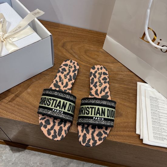 Christian Dior Square Toe Sandals with CD Logo and Chunky Heel