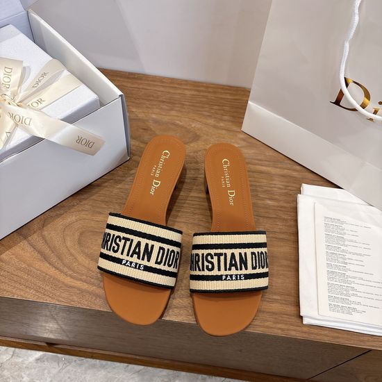 Christian Dior Square Toe Sandals with CD Logo and Chunky Heel