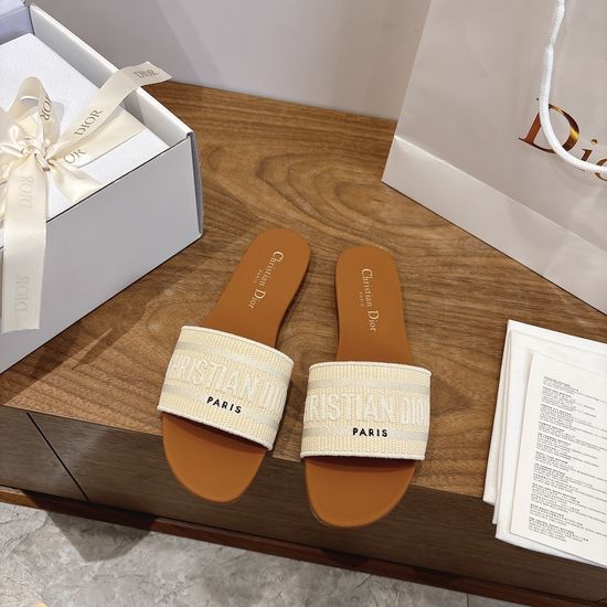 Christian Dior Square Toe Sandals with CD Logo and Chunky Heel