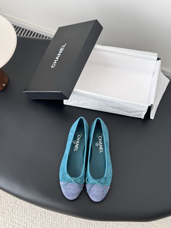Chanel Classic Round Toe Ballet Comfort Flats Daily Shoes
