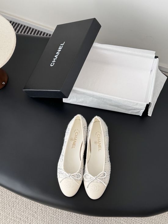 Chanel Classic Round Toe Ballet Comfort Flats Daily Shoes