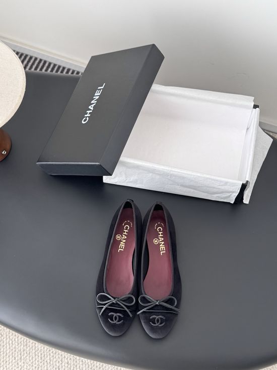 Chanel Classic Round Toe Ballet Comfort Flats Daily Shoes
