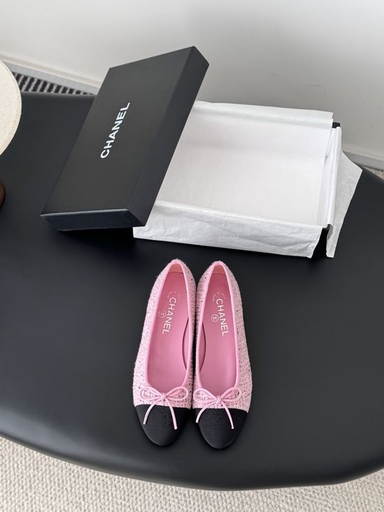 Chanel Classic Round Toe Ballet Comfort Flats Daily Shoes