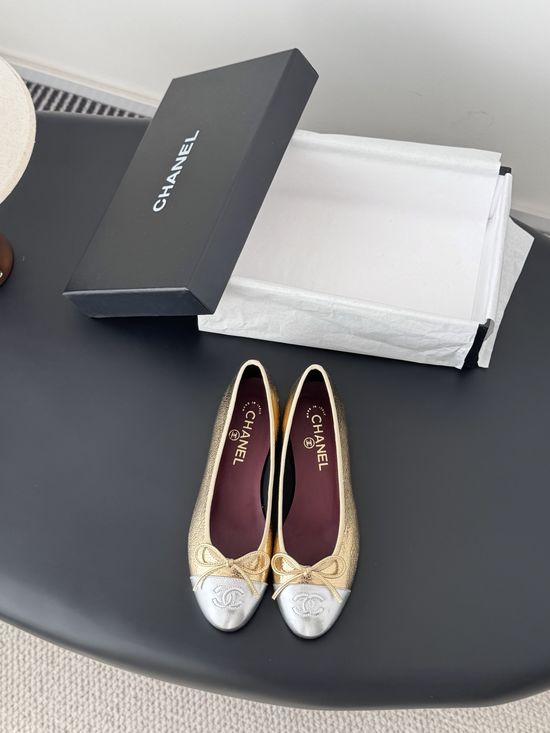 Chanel Classic Round Toe Ballet Comfort Flats Daily Shoes