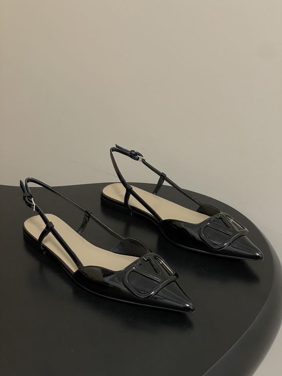 Valentino Elegant V-Logo High Heels with Platinum Accents