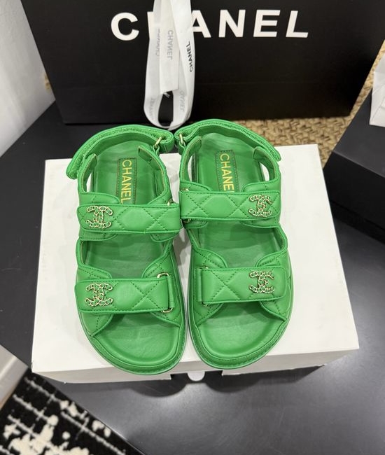 Chanel Premium Leather Sole Casual Footwear with Gift Box