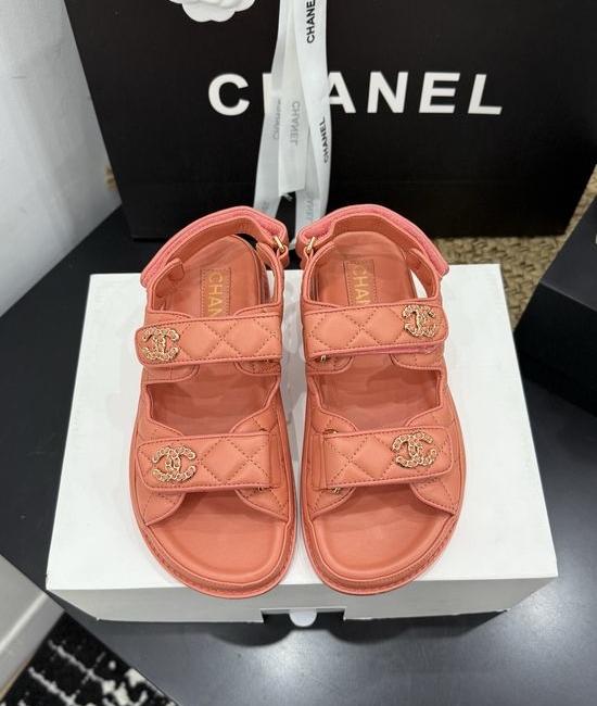 Chanel Premium Leather Sole Casual Footwear with Gift Box