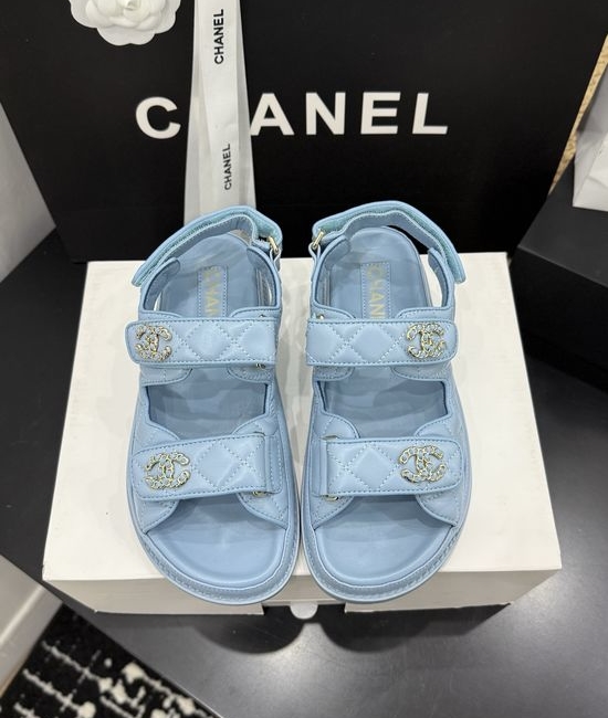 Chanel Premium Leather Sole Casual Footwear with Gift Box
