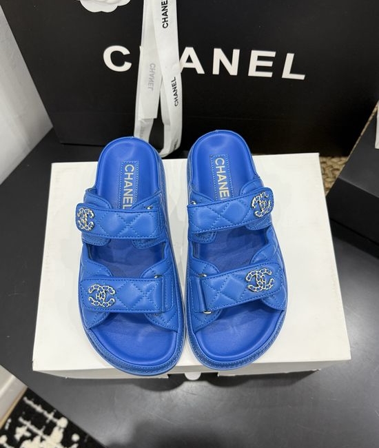 Chanel Premium Leather Sole Casual Footwear with Gift Box