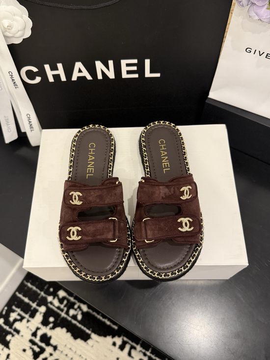 Chanel Premium Grade Leather Shoes With Authentic Packaging
