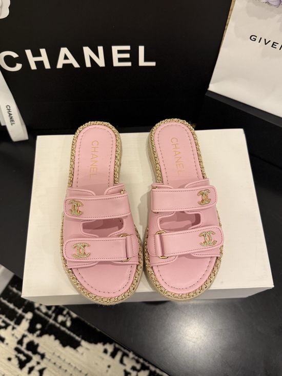 Chanel Premium Grade Leather Shoes With Authentic Packaging