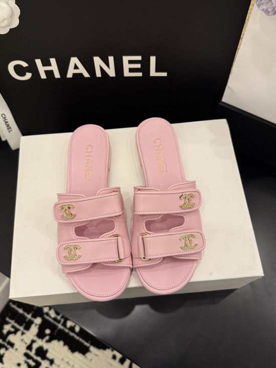Chanel Premium Grade Leather Shoes With Authentic Packaging