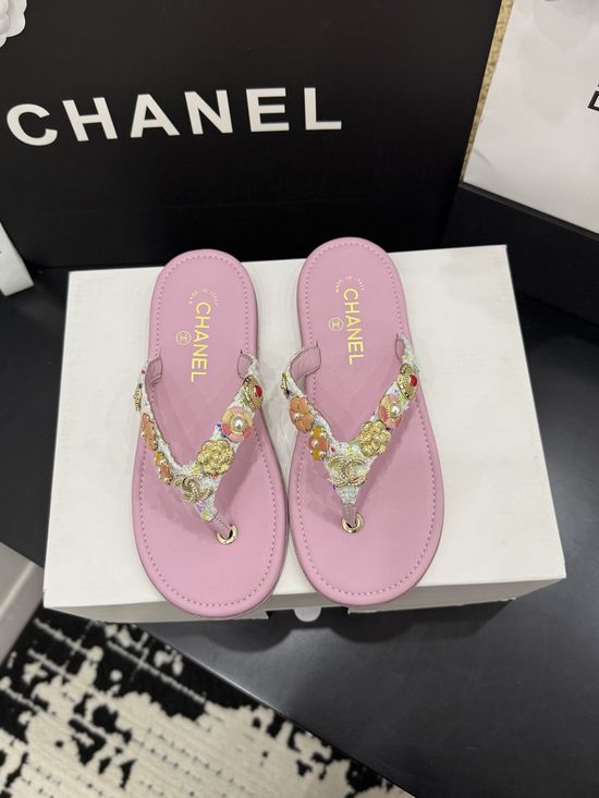 Chanel Premium Grade Leather Shoes With Authentic Packaging