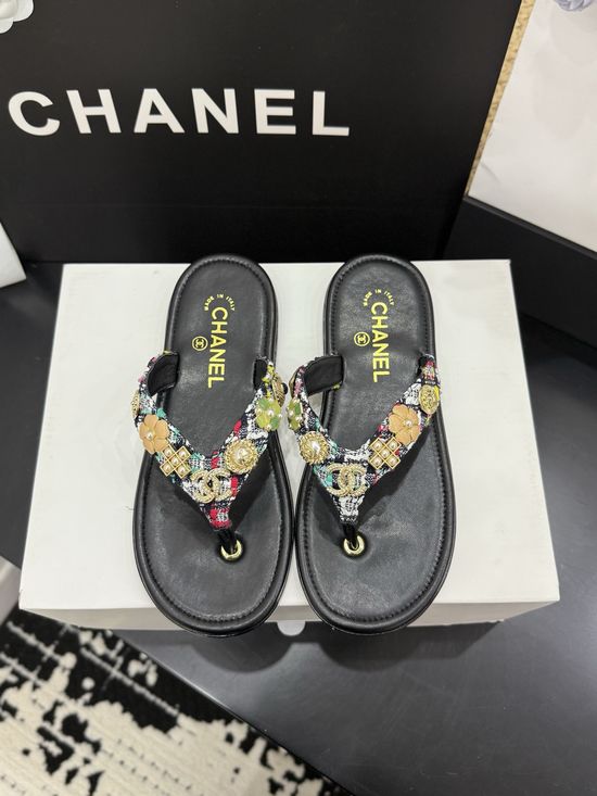 Chanel Premium Grade Leather Shoes With Authentic Packaging