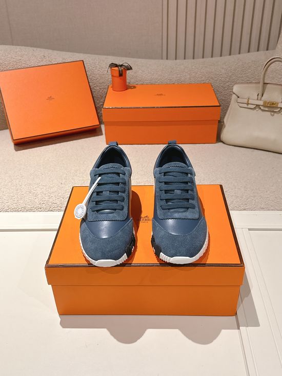 Hermes Chunky Casual Sneakers Soft Sole Breathable Lightweight Daily Footwear