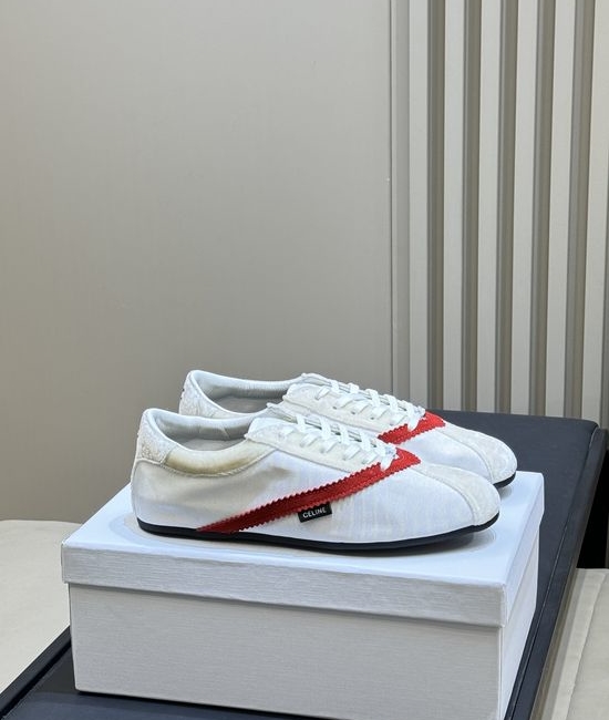 Celine Vintage Logo Embellished Casual Training Sneakers