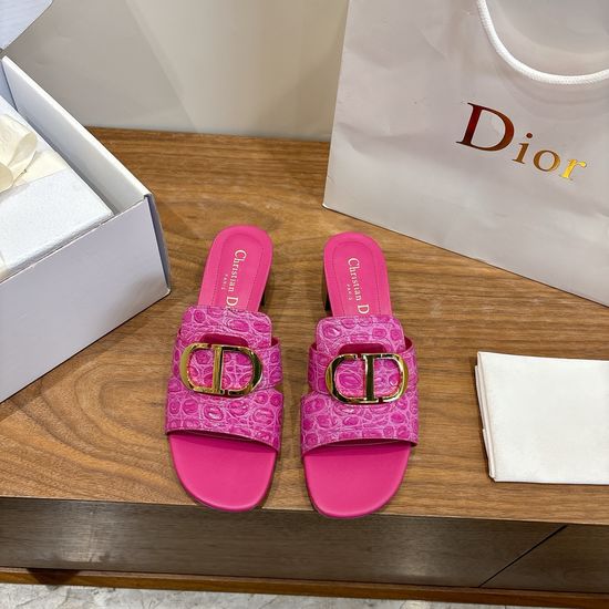 Christian Dior Elegant Cut-out High-heeled Shoes