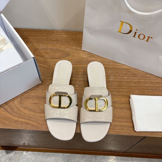 Christian Dior Elegant Cut-out High-heeled Shoes