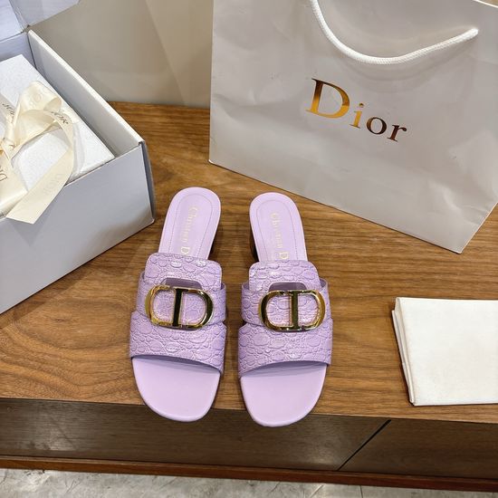 Christian Dior Elegant Cut-out High-heeled Shoes
