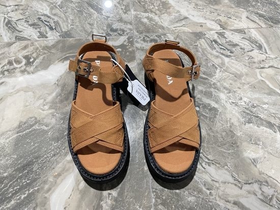 Prada Platform Roman Sandals Comfortable Non-slip Sole
