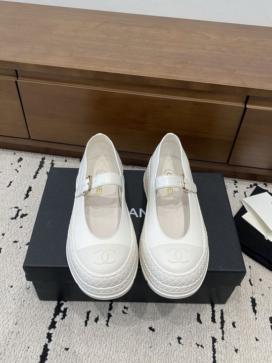 Chanel Classic Thick Sole Mary Jane Casual Shoes